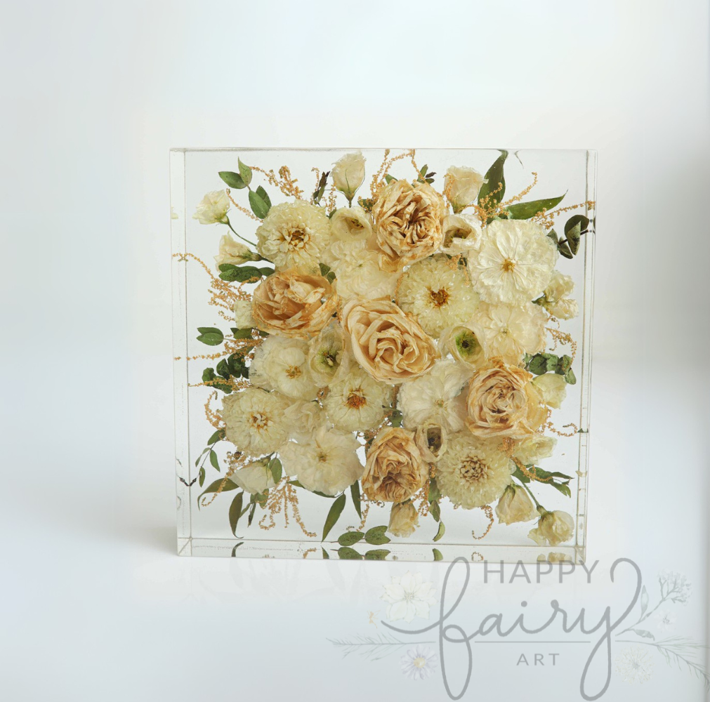 12" x 12" Resin Block