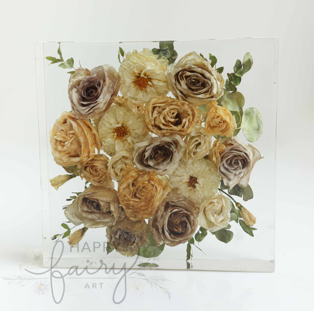 10" x 10" Resin Block