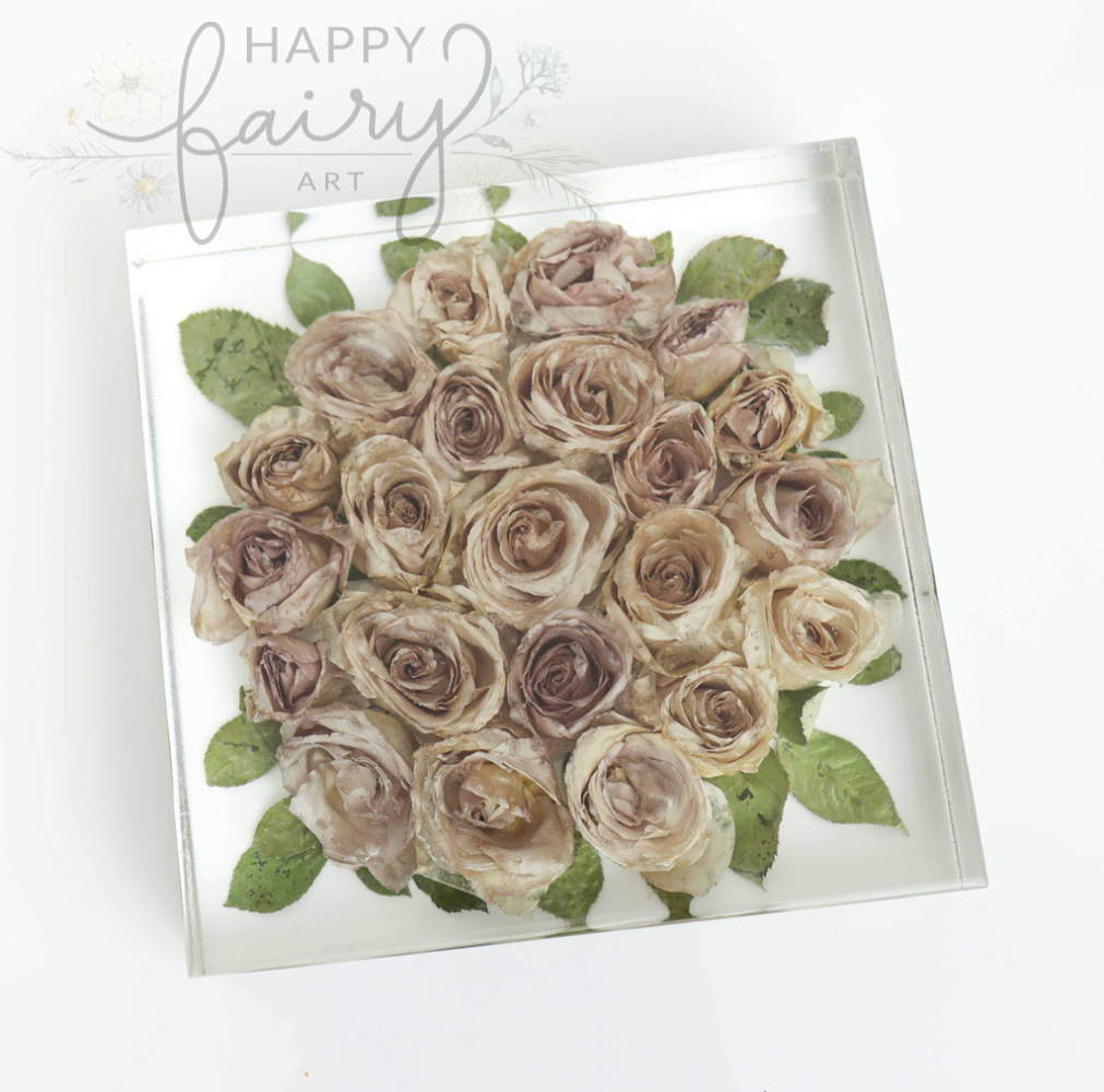 10" x 10" Resin Block