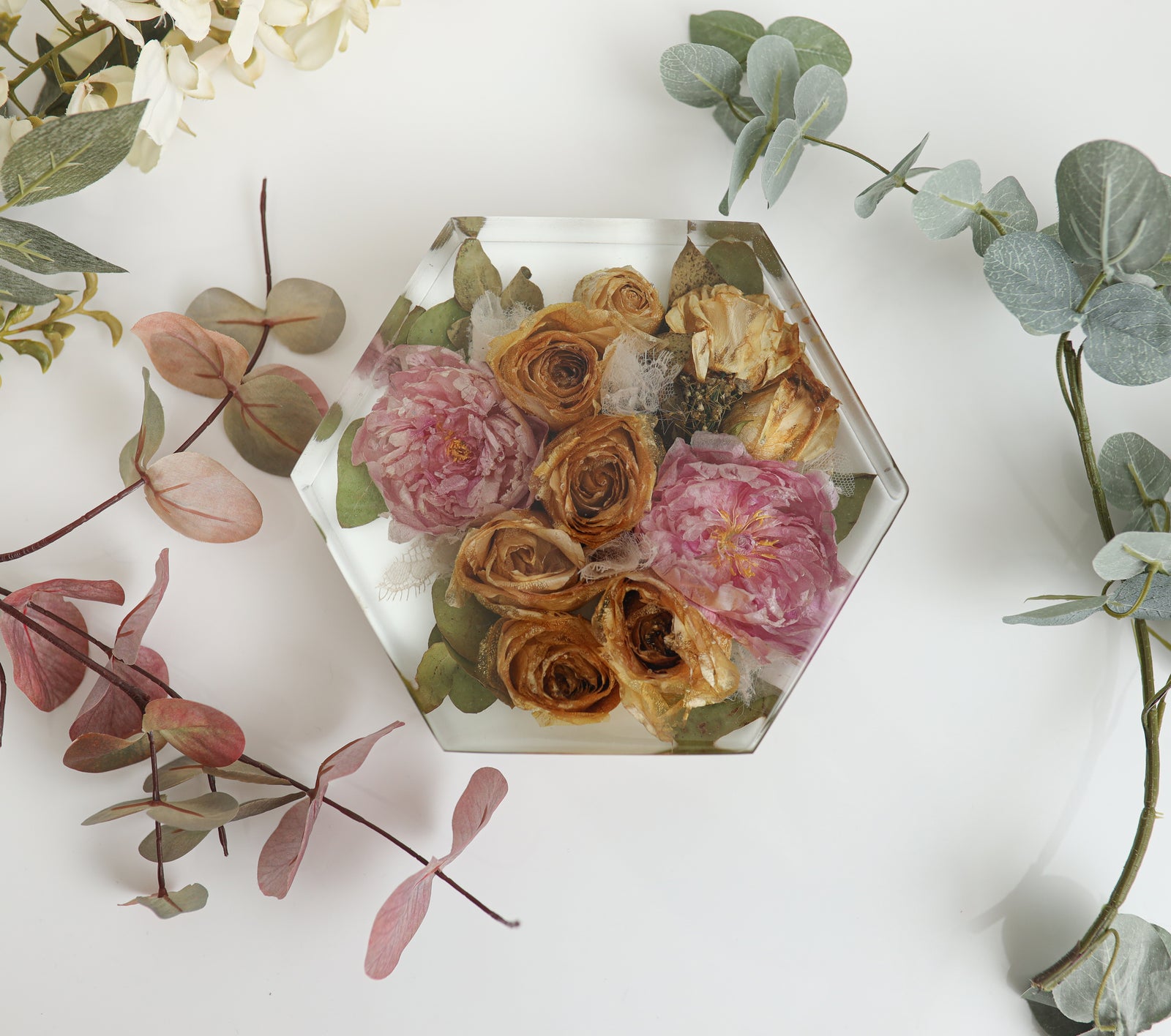 Preserving Flowers In Resin - Happy Family Art