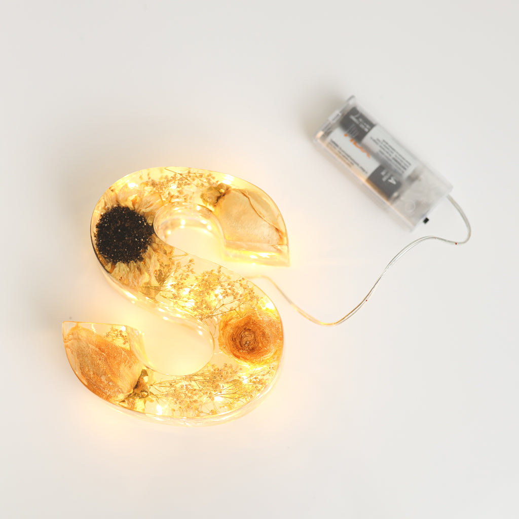 Fairy Lights for 4.5" letter or 6" block